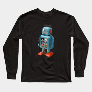 Robot tin toy Long Sleeve T-Shirt